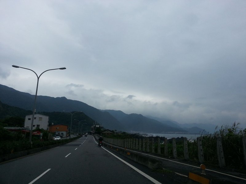 一路沒車沒下雨